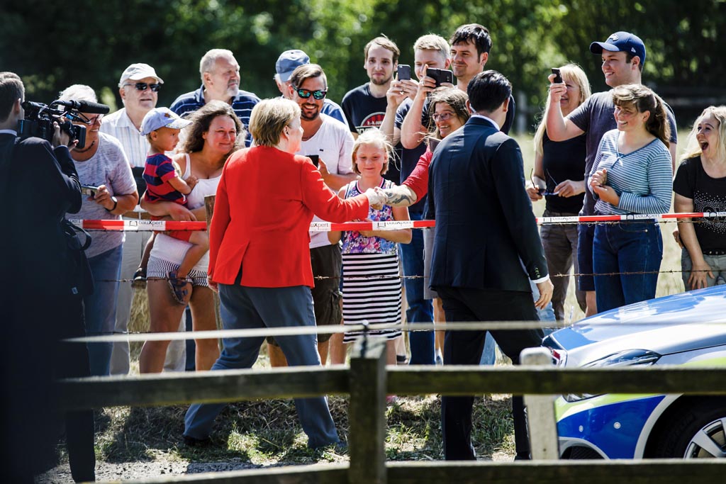 Landpartie - Angela Merkel
