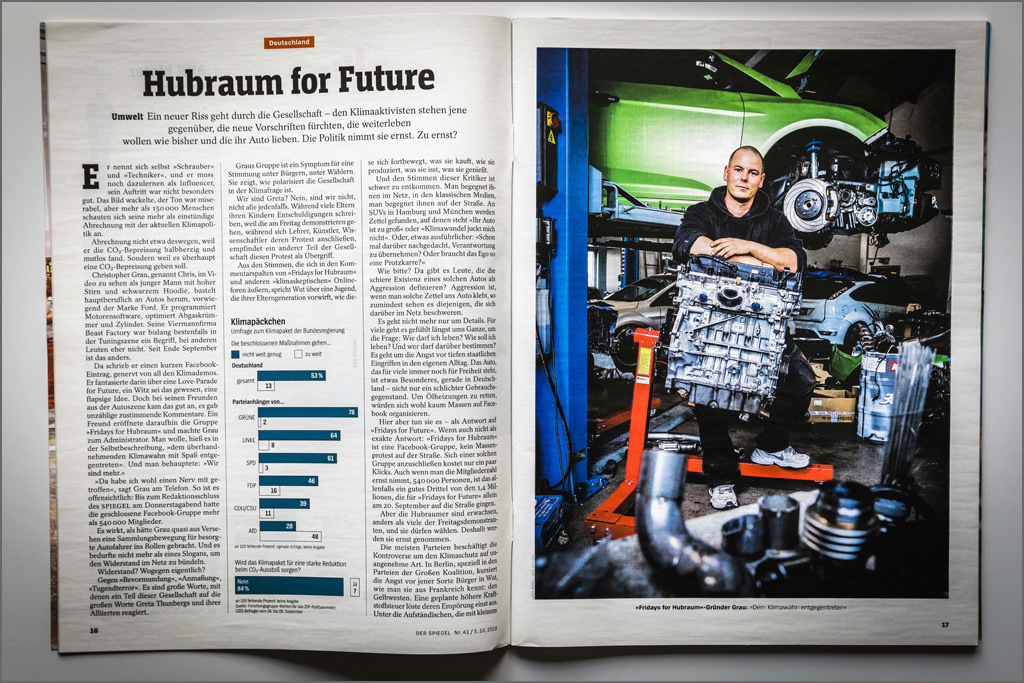 Fridays for Hubraum Gründer - Chris Grau